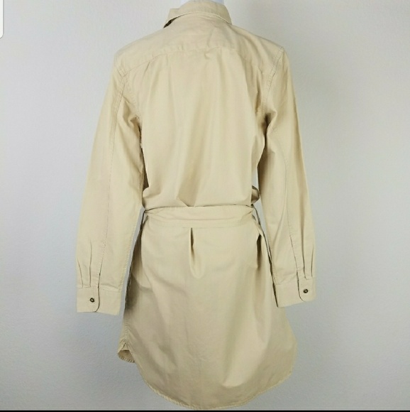 Lauren Ralph Lauren | Twill Shirt Dress - Picture 7 of 8